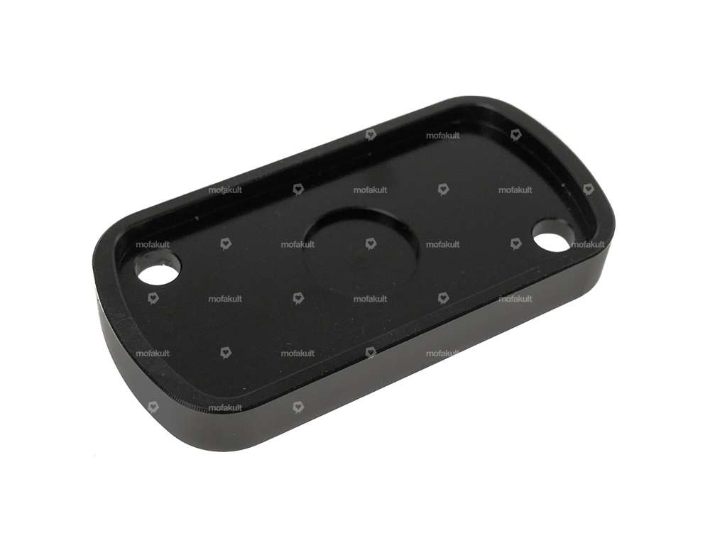 66HEROES Disc brake reservoir cover, black anodized aluminium Carousel Image 2