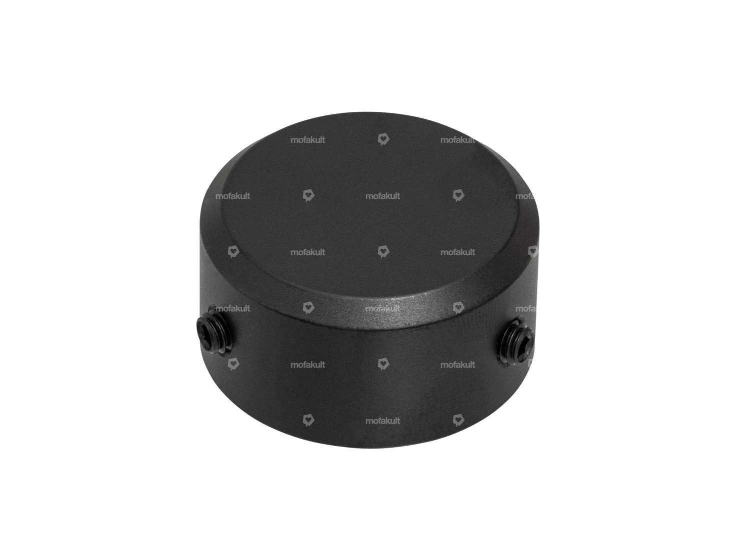 66HEROES Coperchio esagonale M12 alluminio anodizzato nero Carousel Image 1