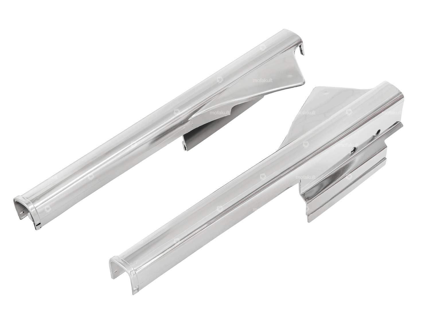 Set copri gambe forcella cromati | Peugeot 103 MVL, SP, Vogue Carousel Image 1