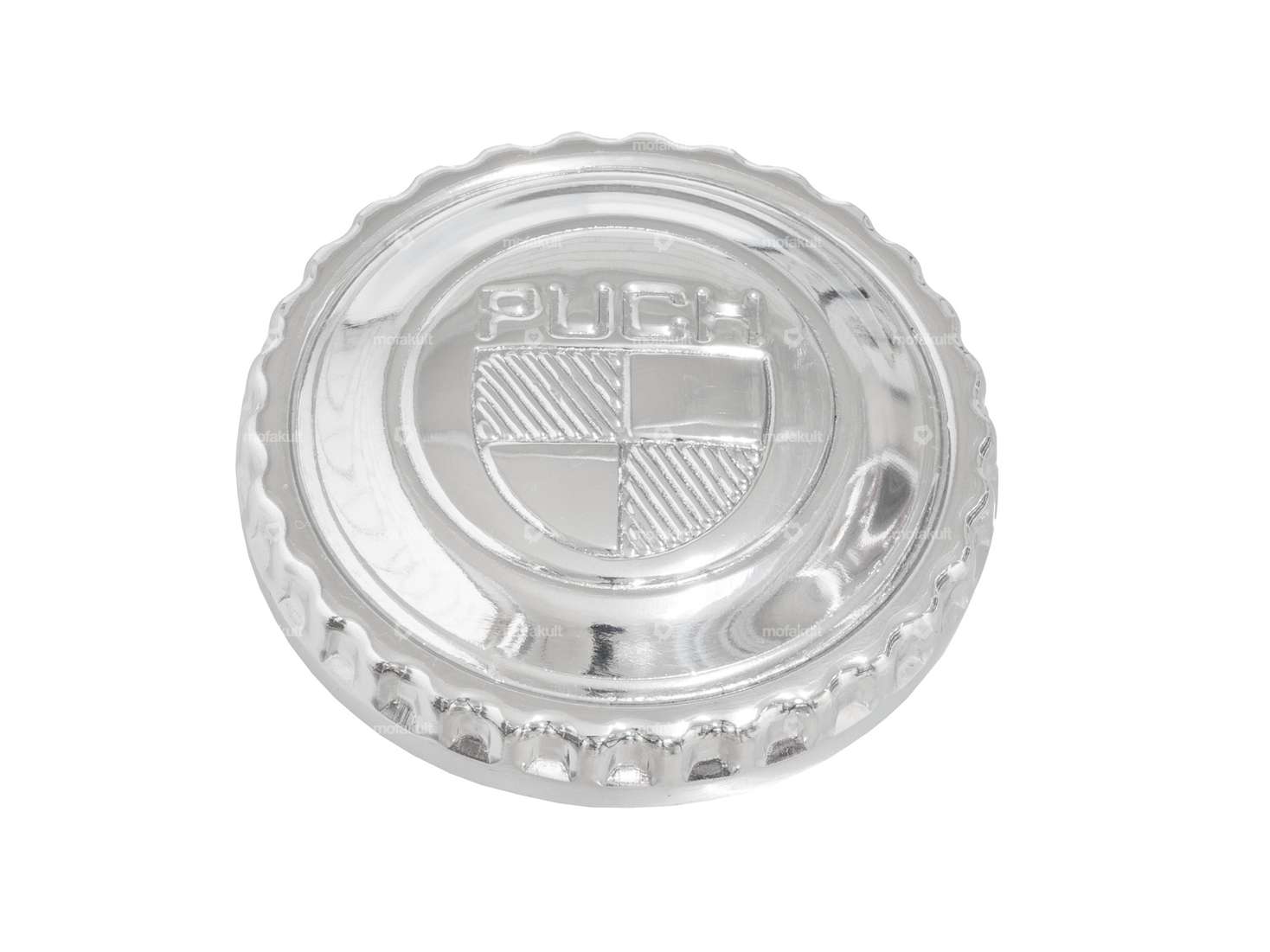 Bouchon de réservoir à baïonnette avec emblème (réplique) | Puch X30 Carousel Image 1