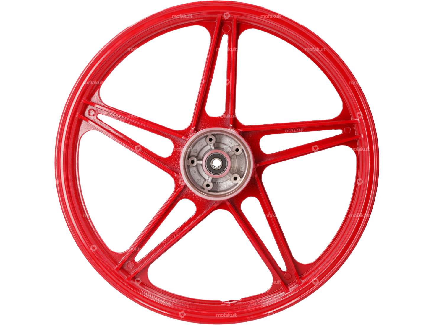 Set di ruote 17" rosso fuso (5 raggi) | Peugeot 103 Carousel Image 4