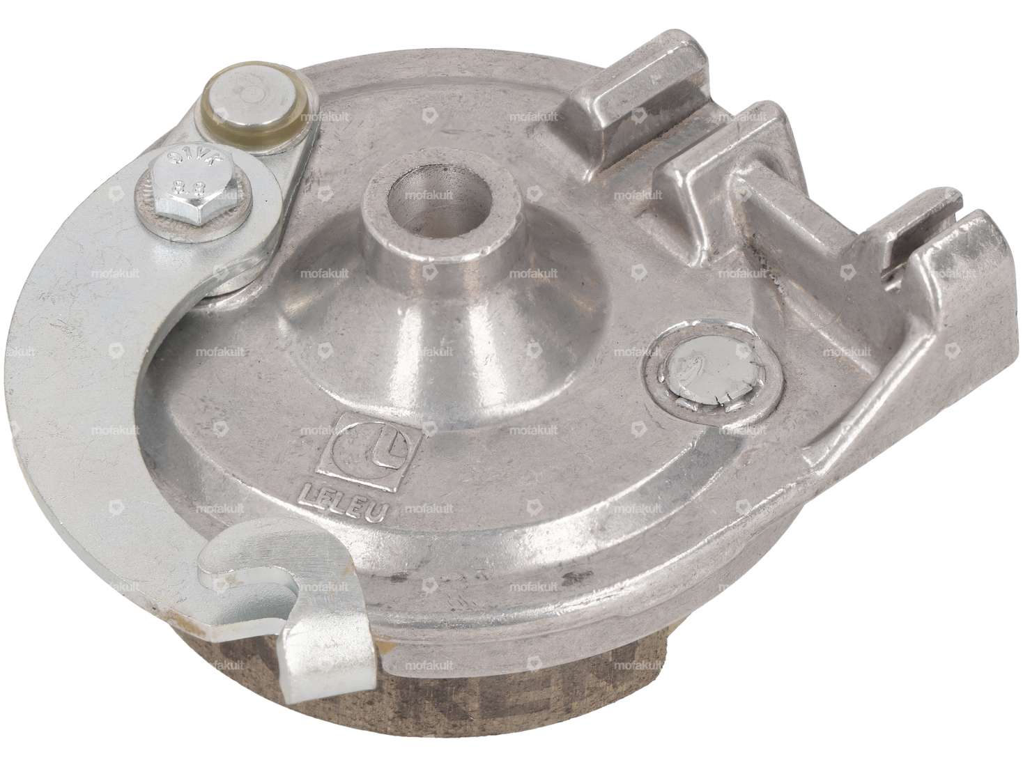 LELEU Brake anchor plate front 12 mm axle | Puch Maxi S, N, X30 Sport NS, NL, Velux Carousel Image 2