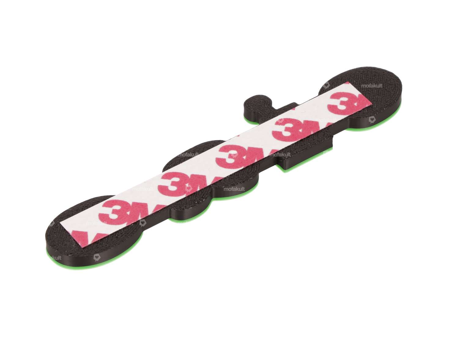 Emblema "ciao" in plastica 3D verde/nero Carousel Image 2