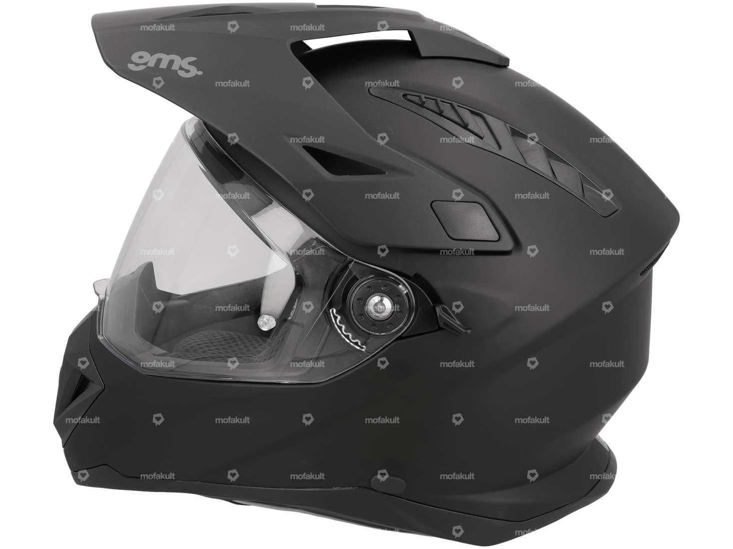 gms Adventurehelm «Adventus» schwarz-matt Carousel Image 2