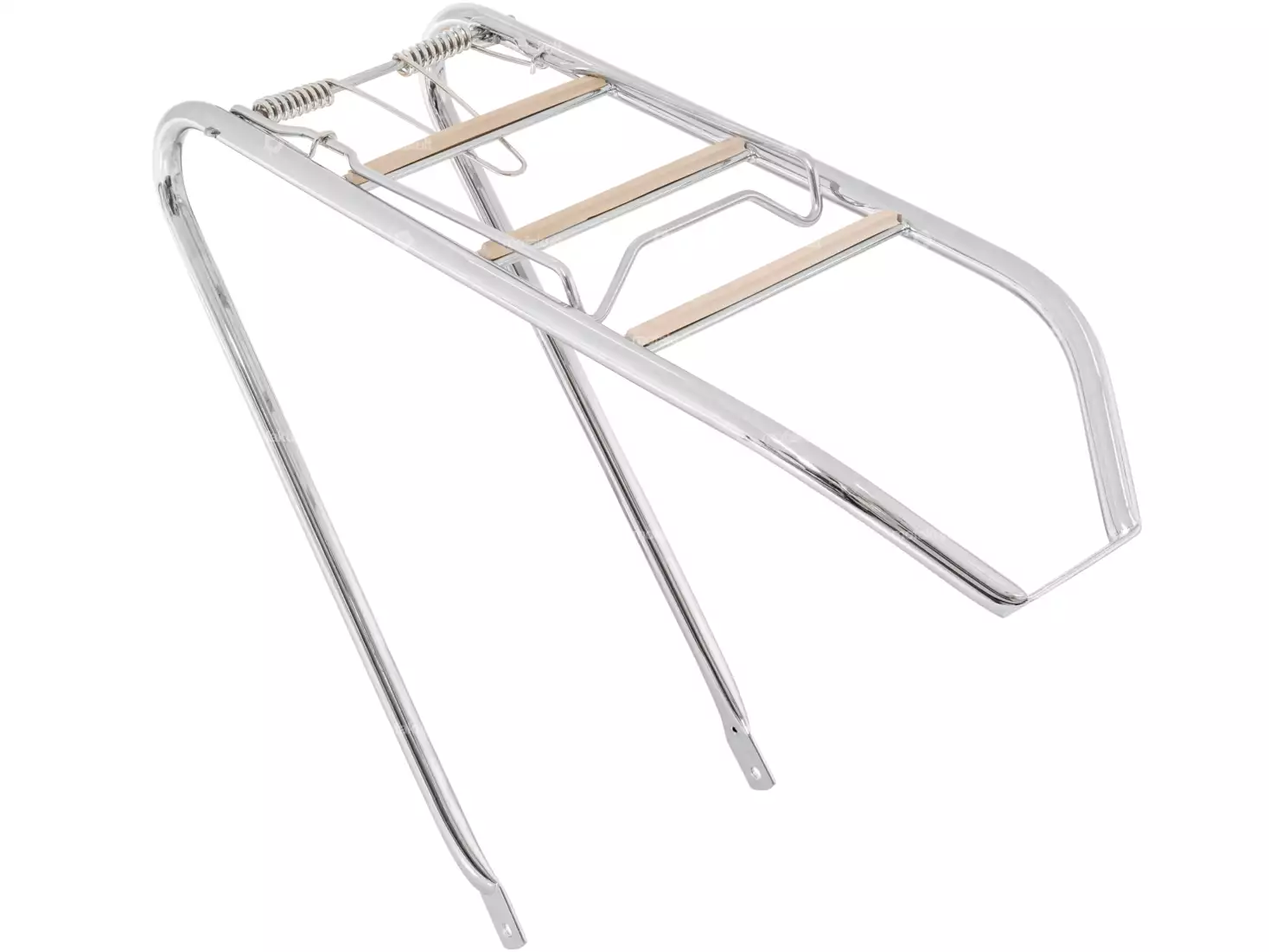 Porte-Bagages Vélo Vintage ESGE 8075 J3 – Allemand – Chromé Et Blanc – Occasion