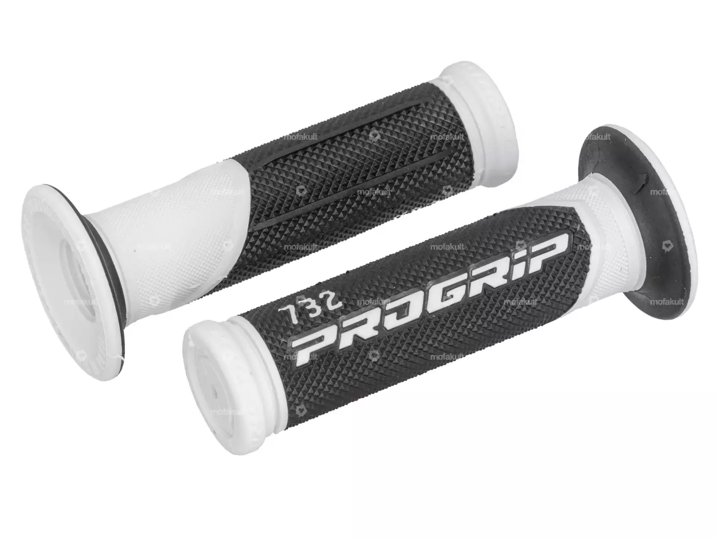 PROGRIP Strada 838-201 Lenkergriffe - Doppeldichte Orange/Schwarz - Perfekt Für Motorräder & Fahrräder