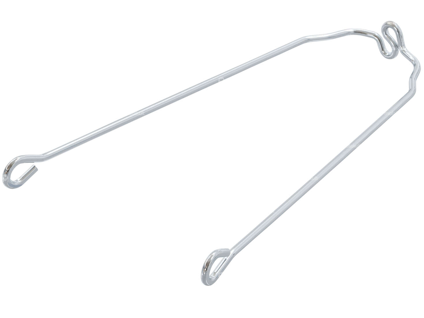 GPO front mudguard strut 17" chrome Carousel Image 1