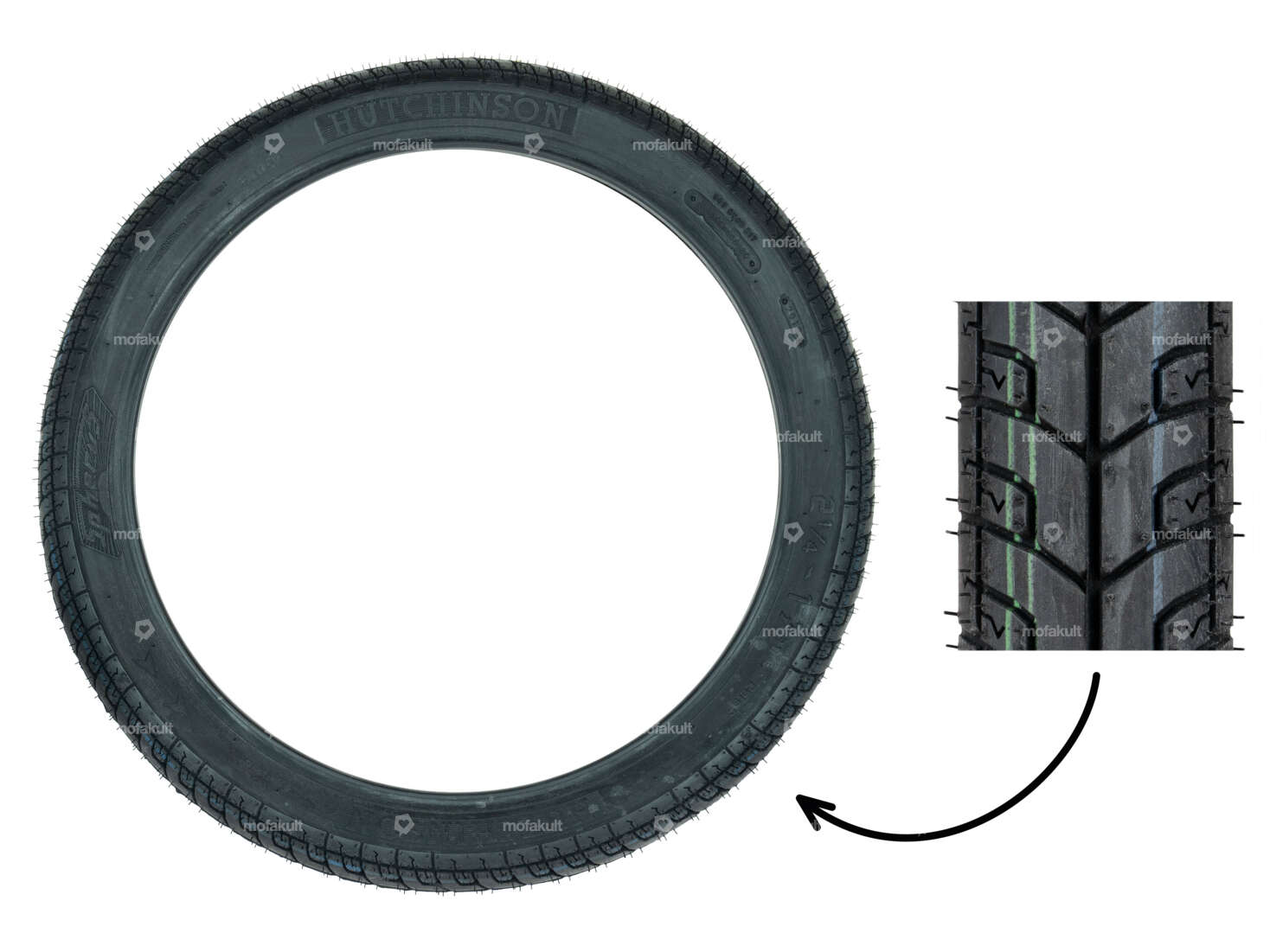 Hutchinson 2.25 x 17" Spherus Allround tires Carousel Image 1