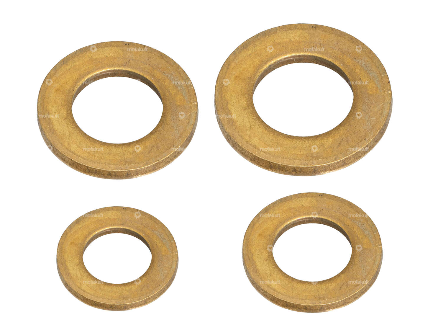 Rondella M4 - M12 ottone Carousel Image 1