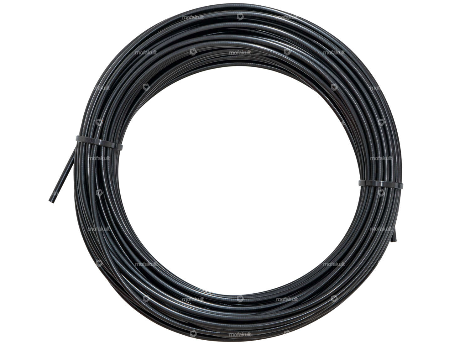 Cable sheath Ø 5 mm black (25 meter roll) PTFE-greased Carousel Image 1