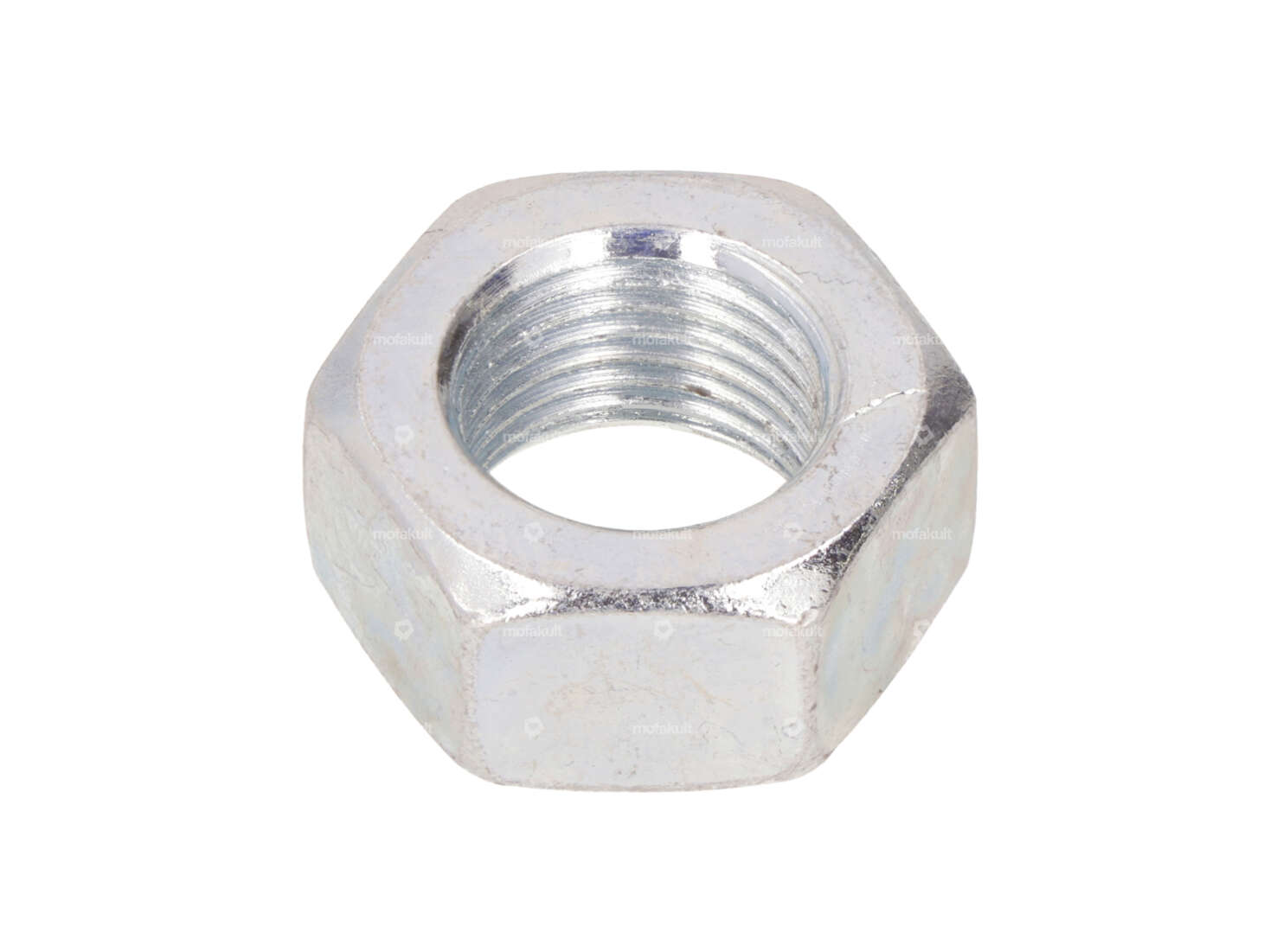 Nut M16x1.5 fine thread galvanized Carousel Image 1