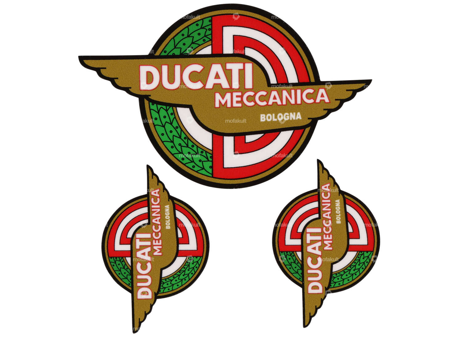 Kit de colle "Ducati Meccanica Bologna" 3 pcs. Carousel Image 1