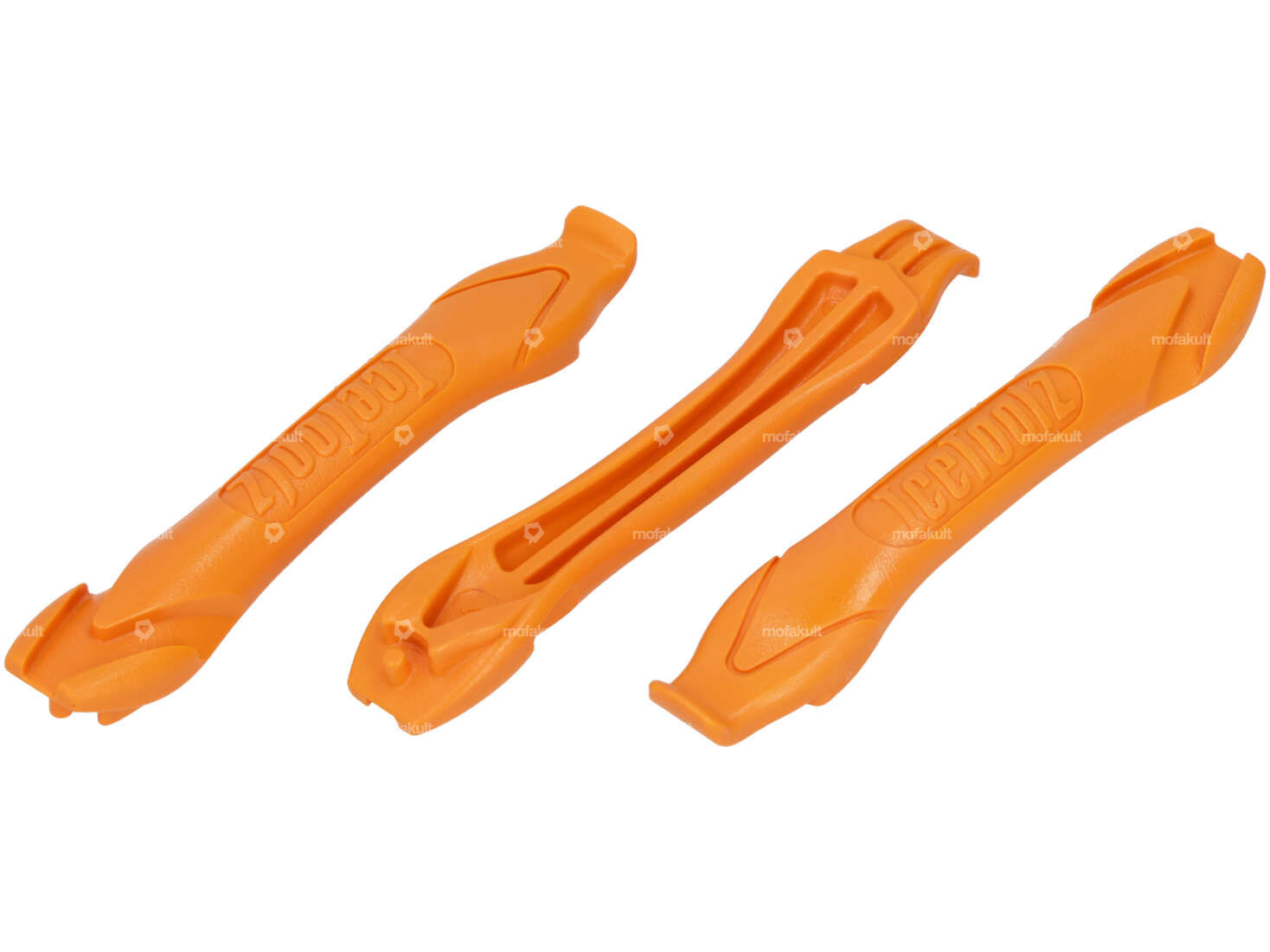 Set di leve per pneumatici IceToolz con cerchi a raggi 110 mm Carousel Image 1