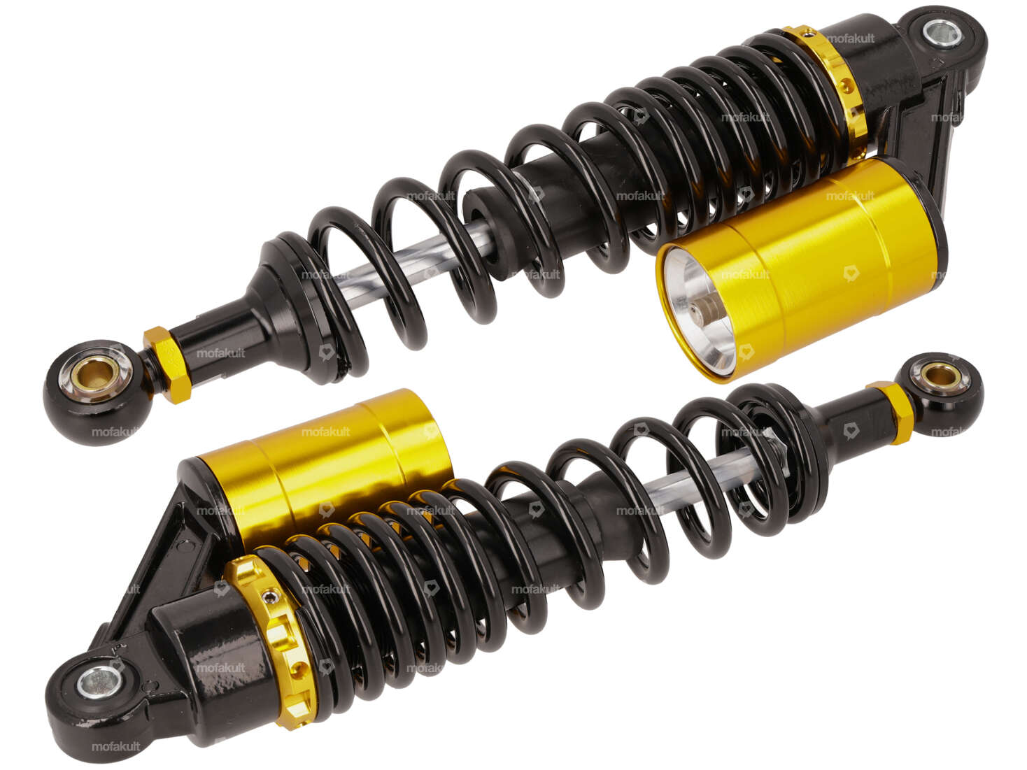 Ammortizzatore DMP 32 cm nero / oro (pressione del gas) Carousel Image 1