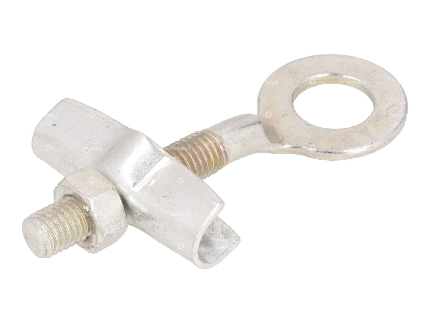 Radspanner Ø 12.2 mm M7 Führungsblech gekröpft verzinkt NOS Carousel Image 1