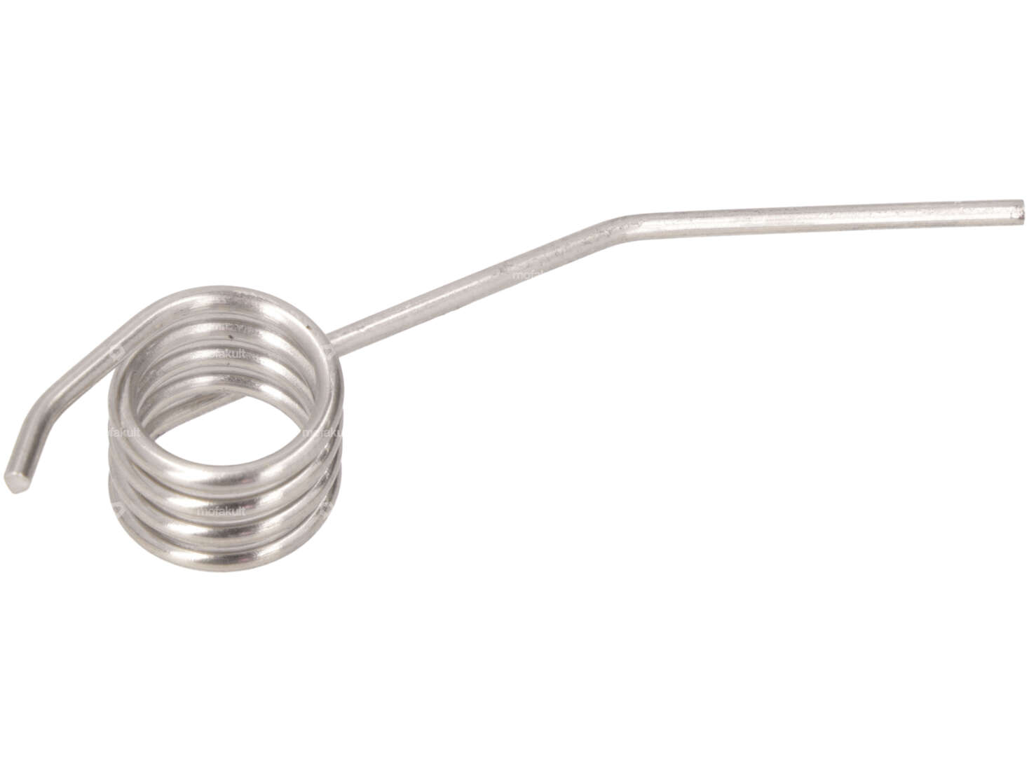 Molla di ritorno Domino leva freno lunga (vecchia versione) Inox | Piaggio Ciao, Bravo, Boxer Carousel Image 1