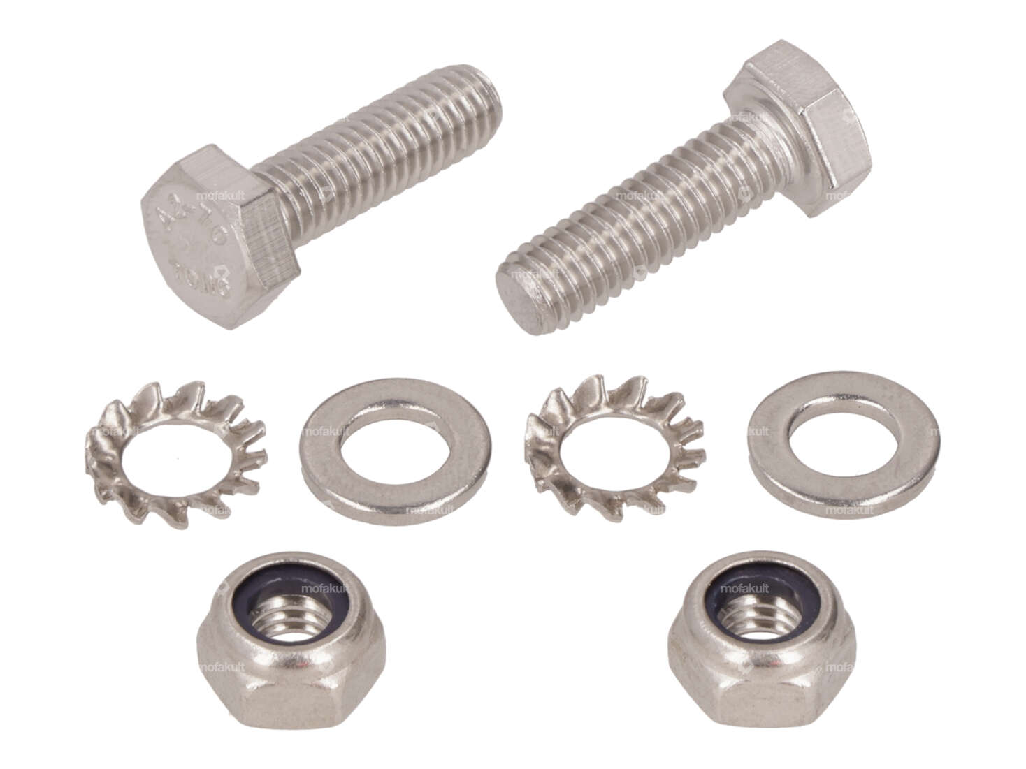 swiing® set di viti di rilancio bobina di accensione Inox | Pony GTX 521 Carousel Image 1