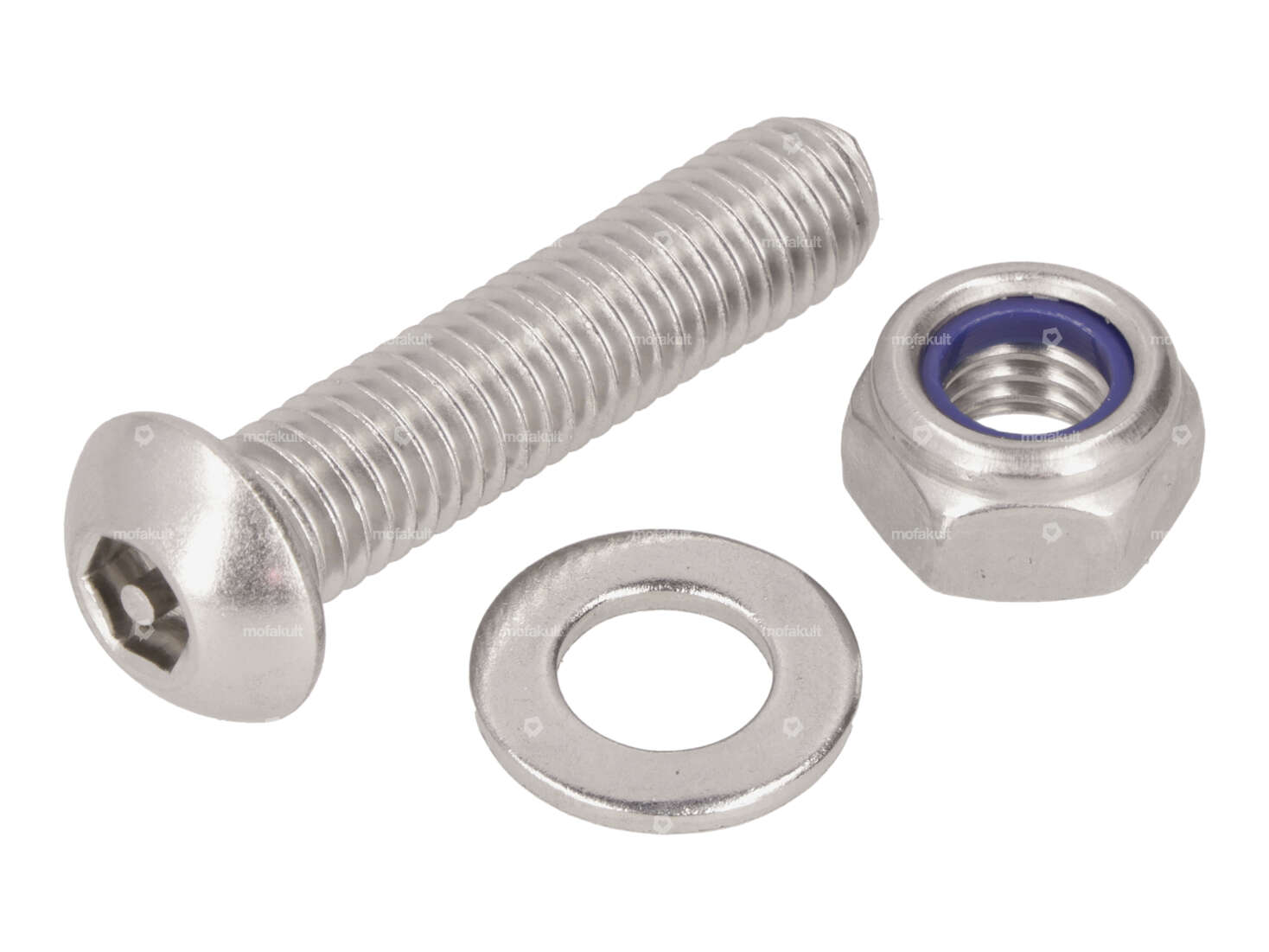 swiing® revival screw set seat tube clamp Inox | Pony GTX, Cross 521 Carousel Image 1