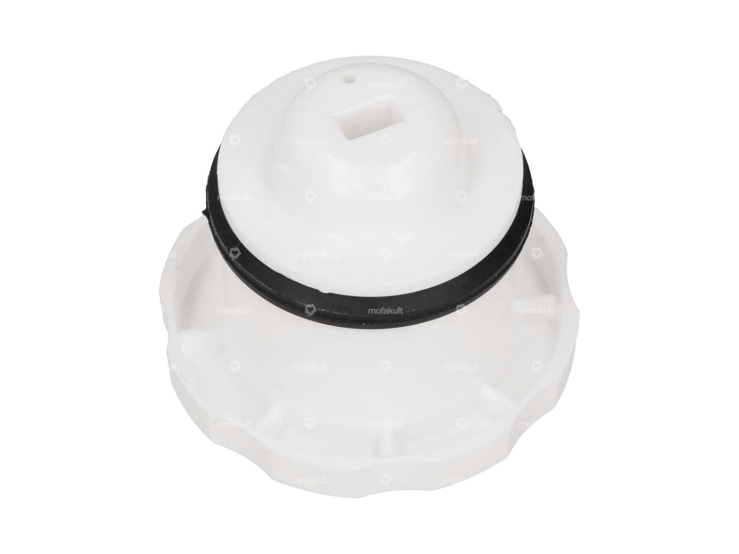 Tank cap without dipstick white | Piaggio Ciao, Bravo Carousel Image 2