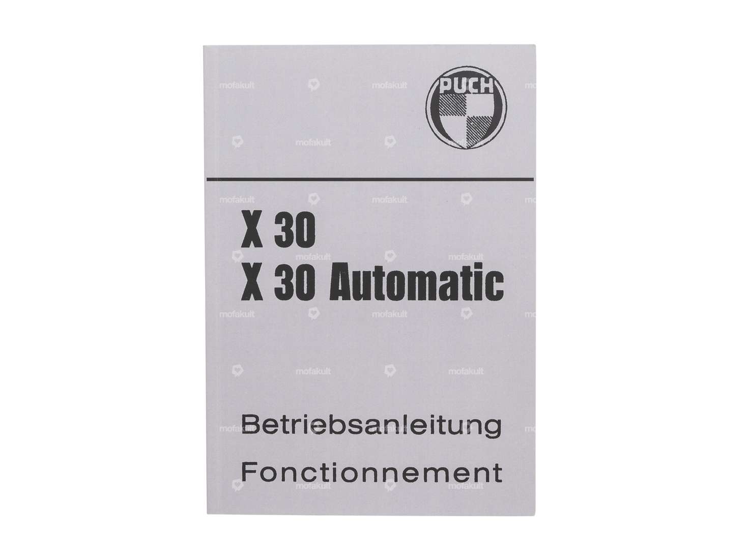 Betriebsanleitung | Puch X30 Velux Automatic Teleskopgabel Ausf. Carousel Image 1