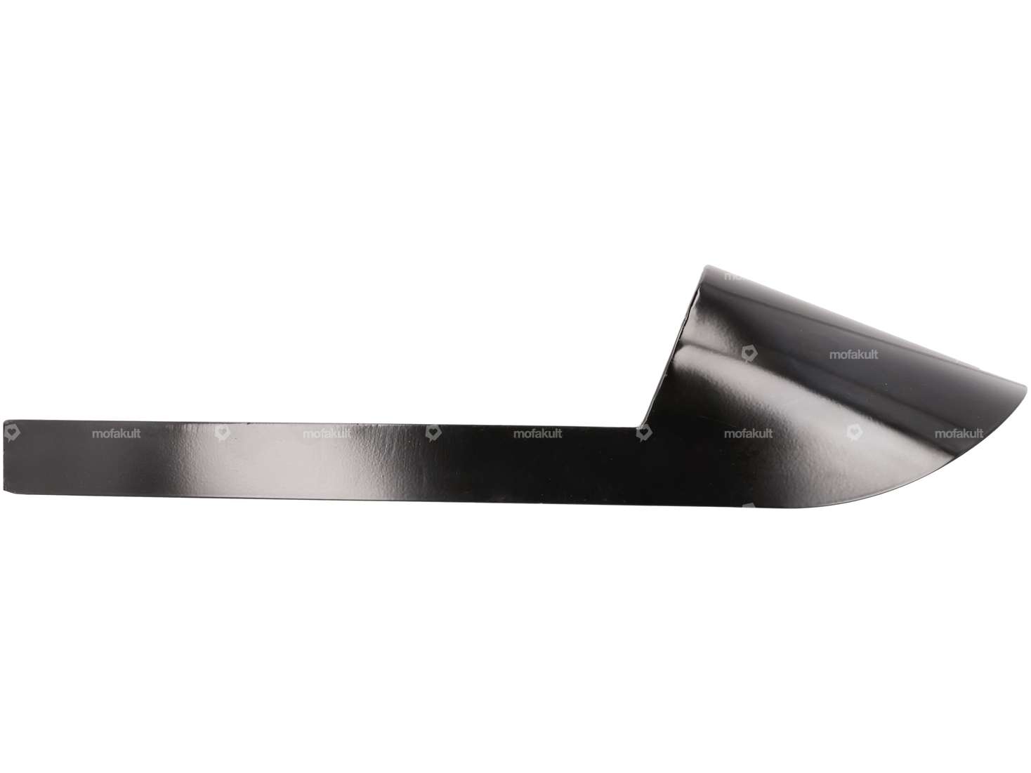 MLM guscio sella Cafe Racer rotondo nero Carousel Image 3