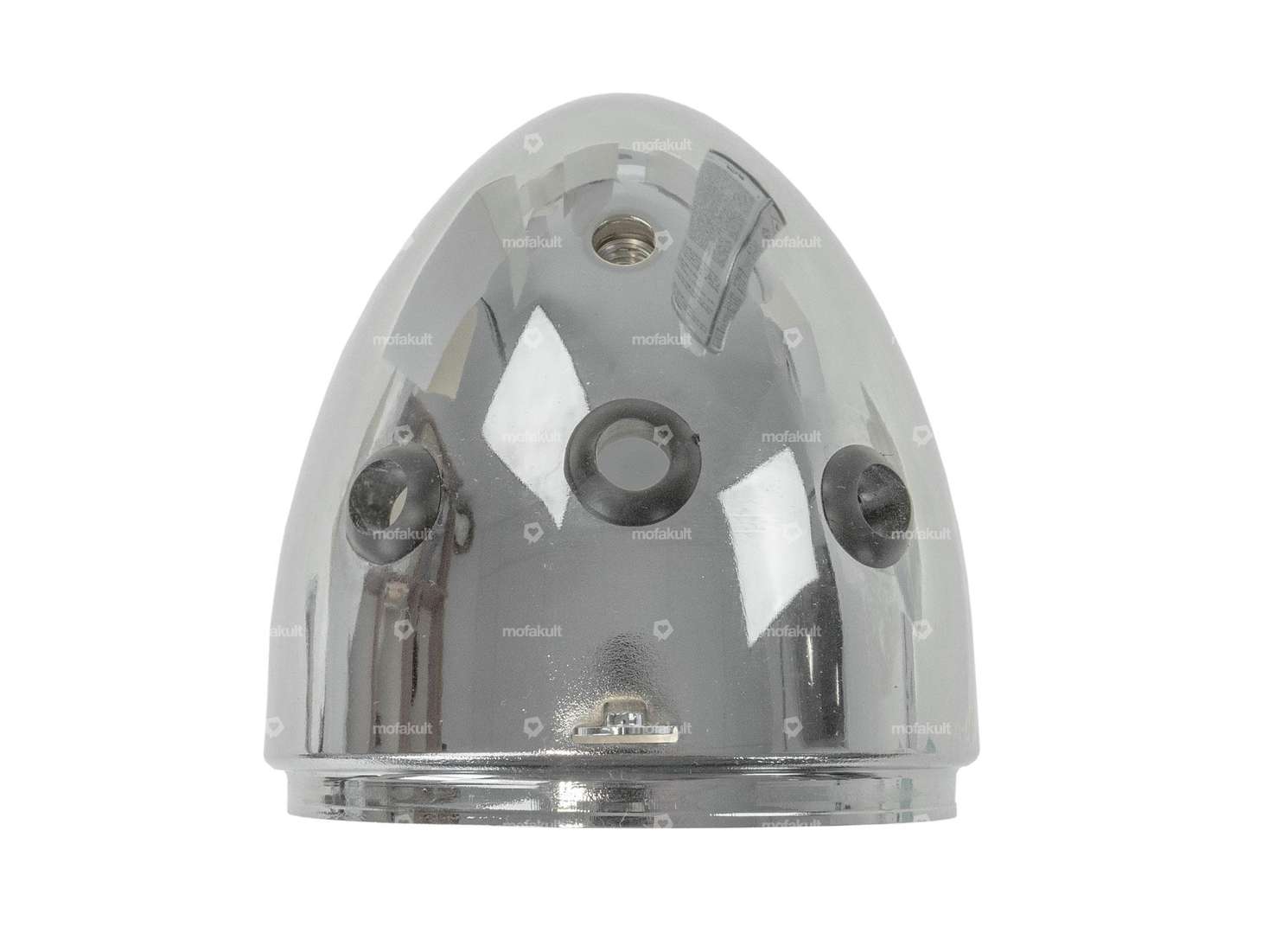 Lamp pot egg lamp Ø 103 mm (central fitting) chrome Carousel Image 2