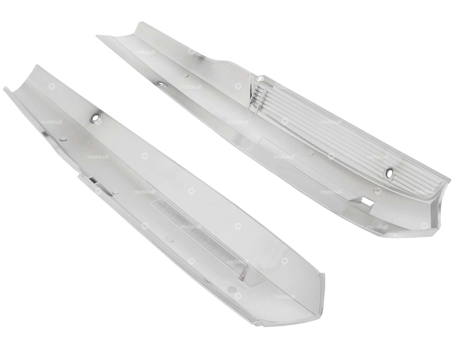 Jeu de carénages latéraux Peugeot 103 MVL, SP, Vogue Chrome Carousel Image 2