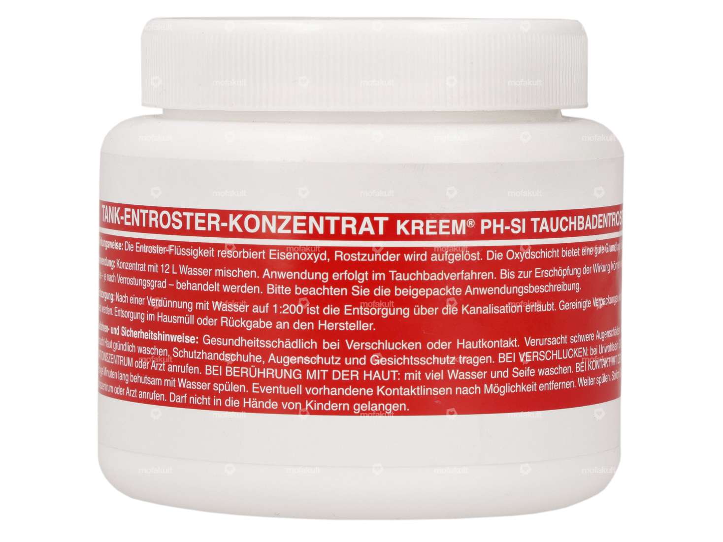 KREEM Tank Rust Remover Concentrate PH - SI 500 g Carousel Image 1