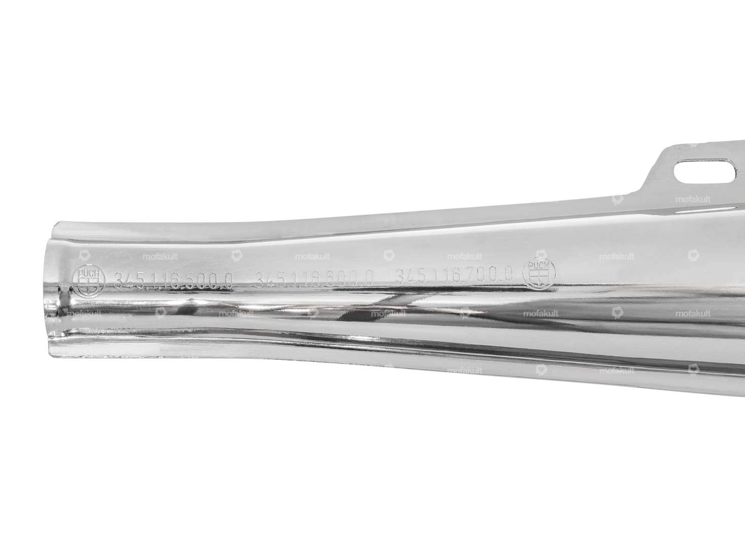 swiing® revival exhaust muffler original 2-piece 3 numbers | Puch Maxi S, N Carousel Image 4