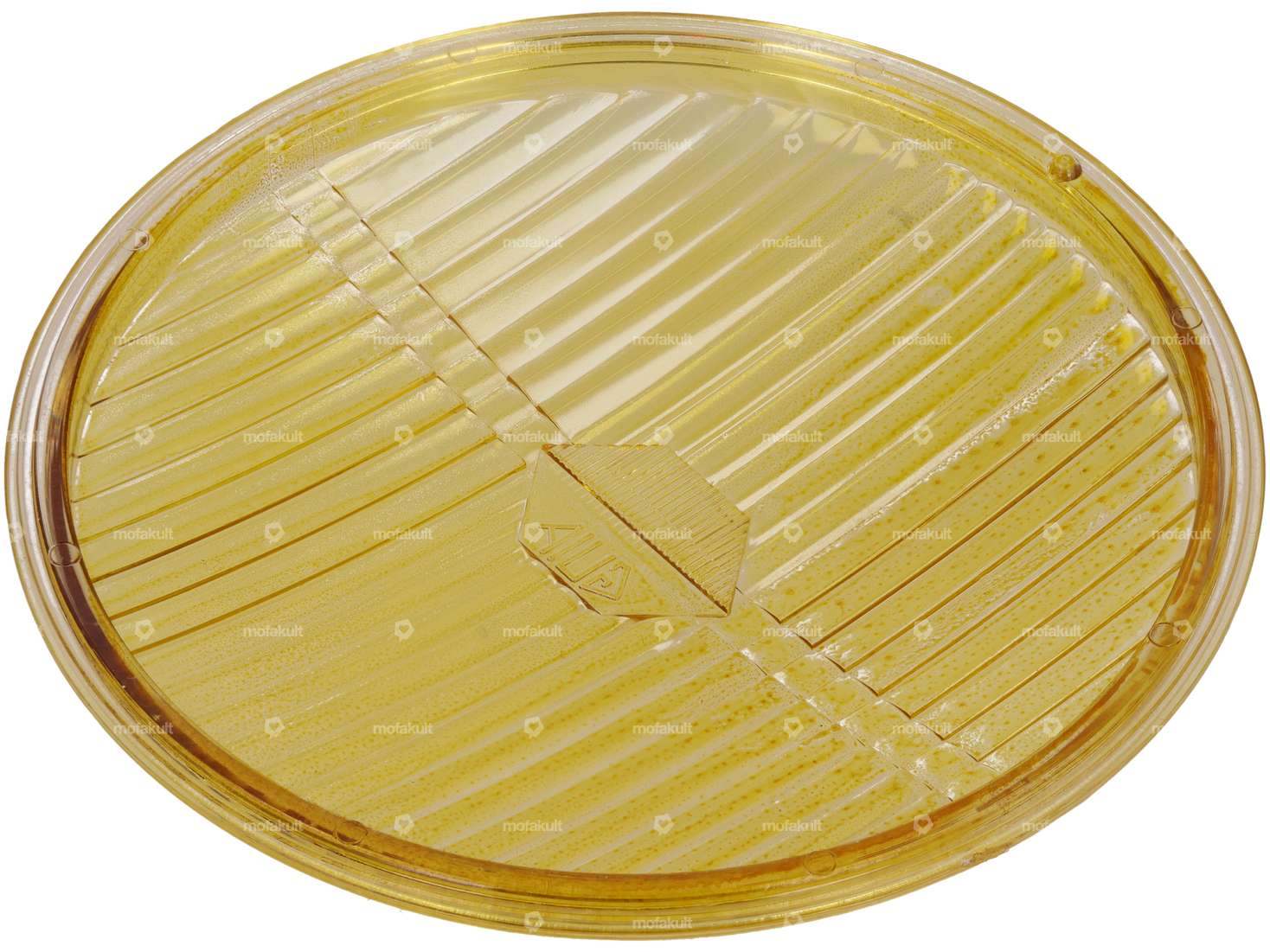 GUIA Glas Scheinwerfer Ø 12 cm gelb Carousel Image 2