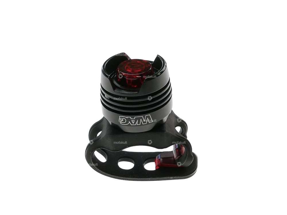 WAG LED Rücklicht «Knopf» schwarz (rotes Licht) Carousel Image 2