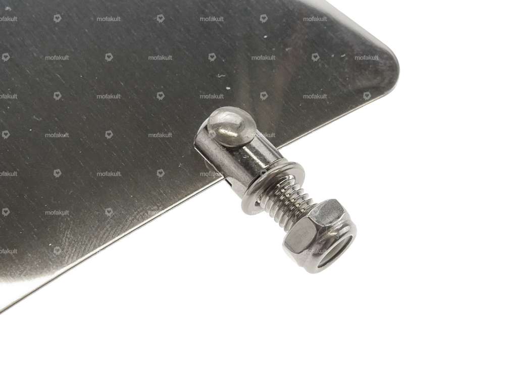 Schutzblechspoiler *Trapez* Inox Carousel Image 2