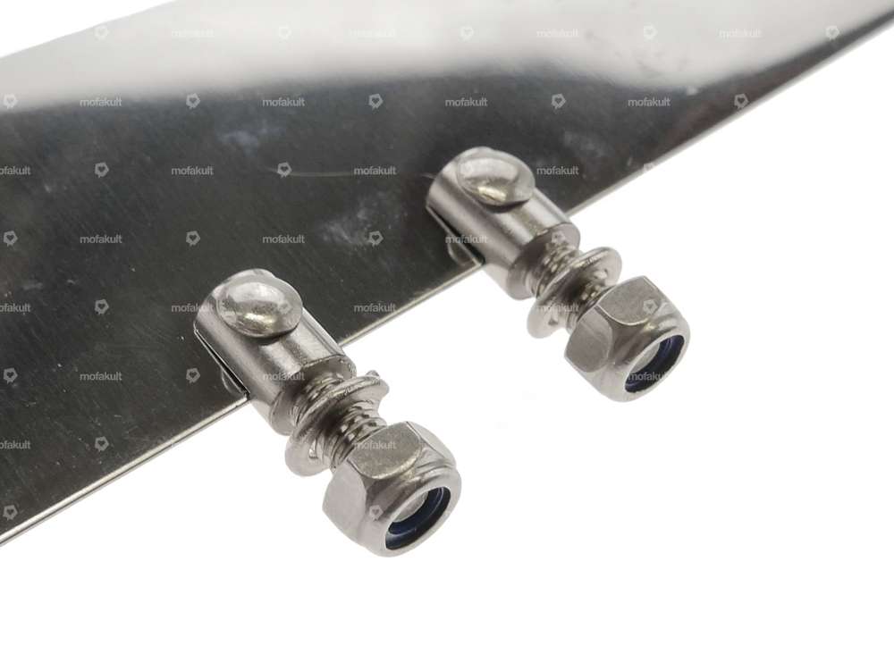 Spoiler parafango *caduta* Inox Carousel Image 2