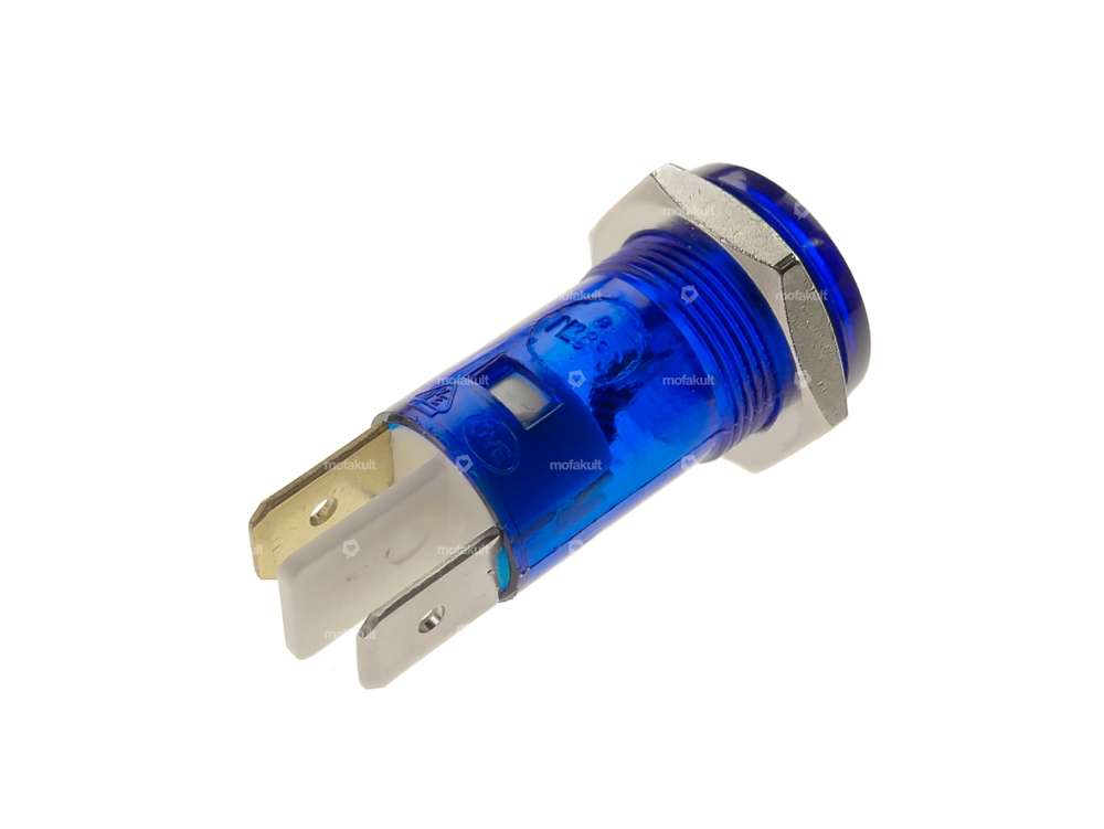 Spia luminosa blu 12V Carousel Image 2