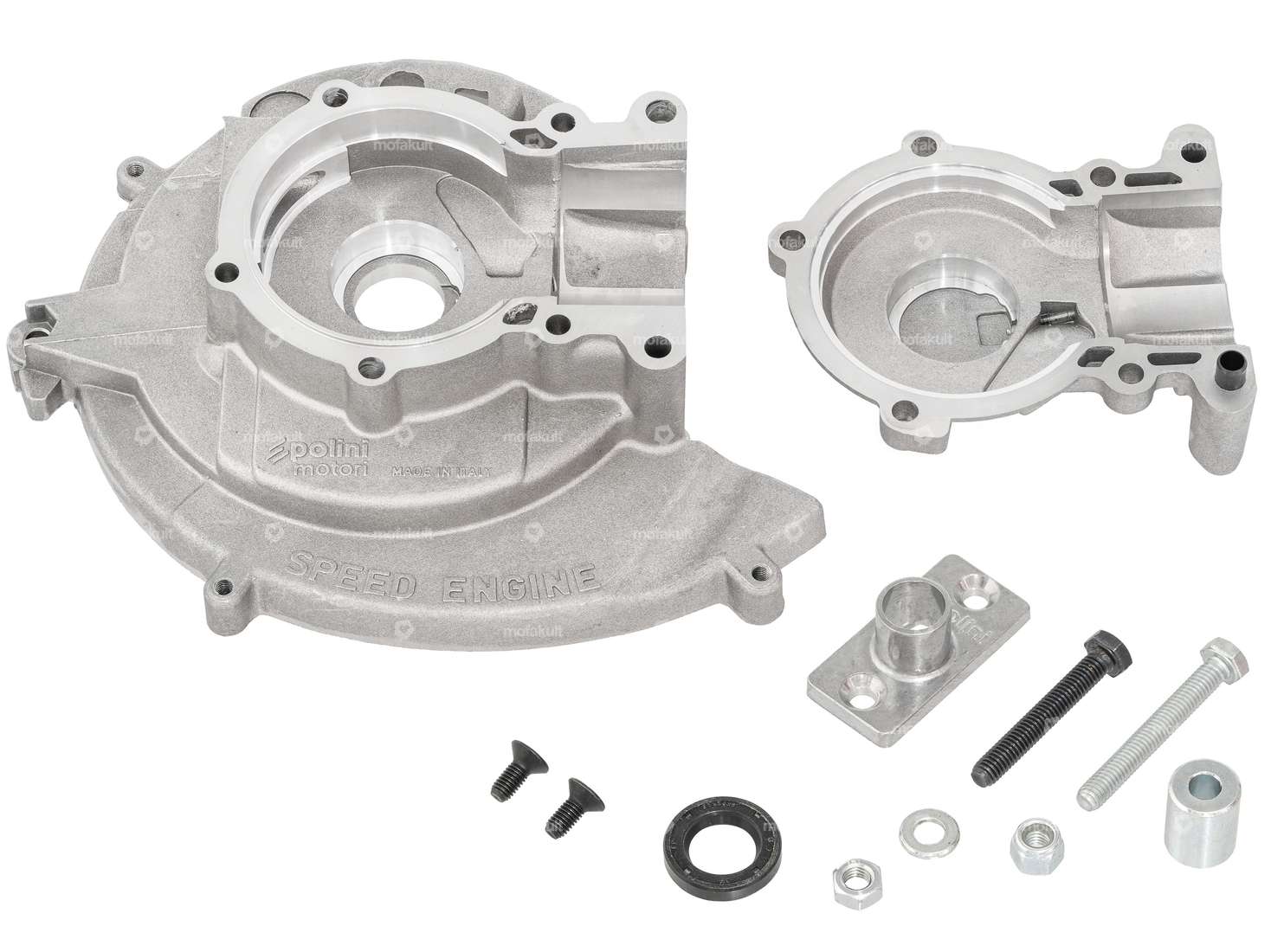 Polini Speed Engine carter moteur allumage par rupteur | Piaggio Ciao, SI, Bravo, Boxer Carousel Image 1