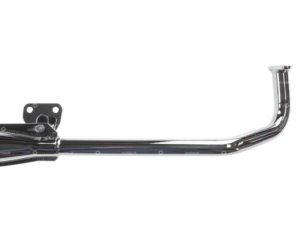 Echappement 25 mm sortie droite chrome | Tomos Carousel Image 2