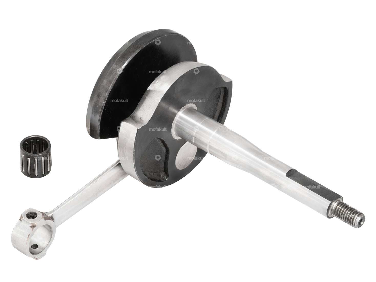 Mazzucchelli Kurbelwelle «Racing» 12 mm KoBo | Piaggio Ciao, SI, Bravo, Boxer Carousel Image 1