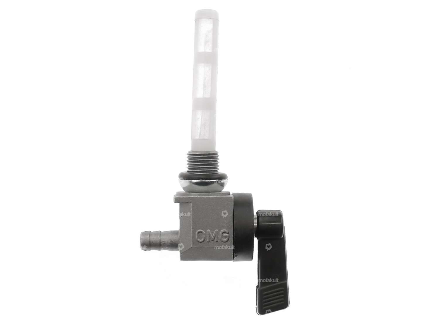 Robinet d'essence OMG vertical M10x1 marqué (à visser) sortant vers l'arrière Carousel Image 2