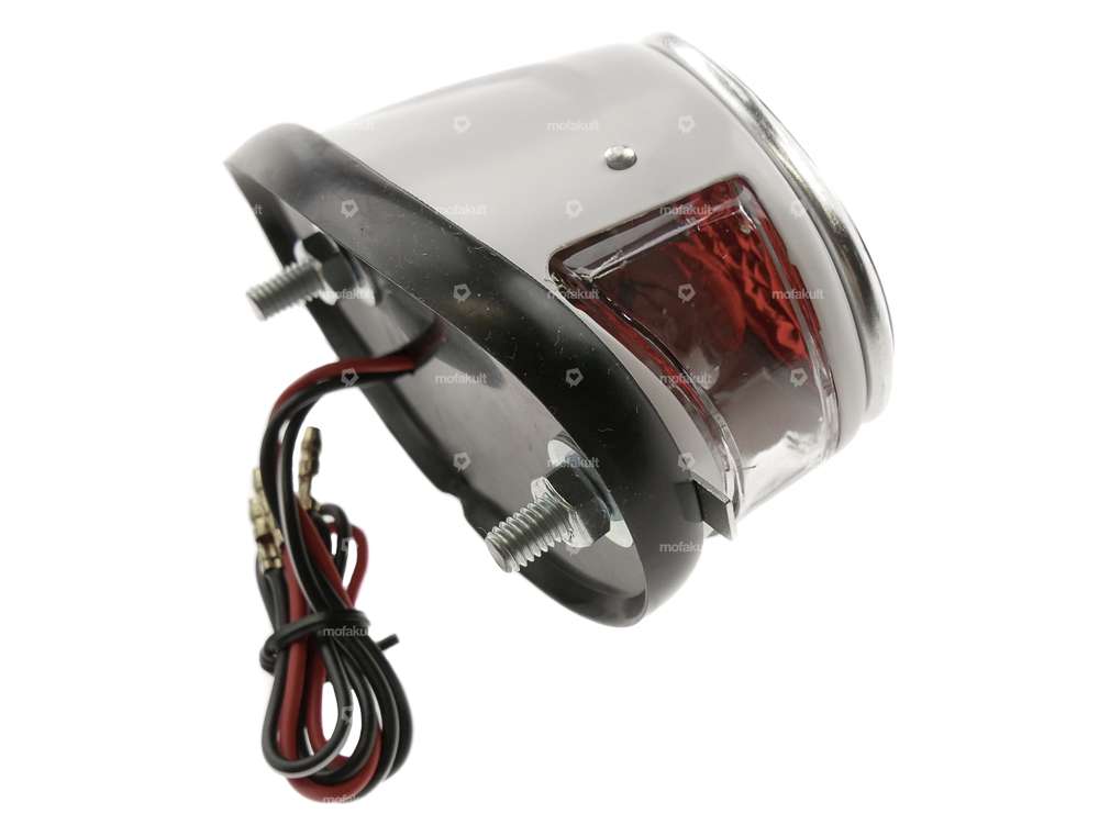 GPO Rücklicht Classic mit Unterlage weiss Carousel Image 3