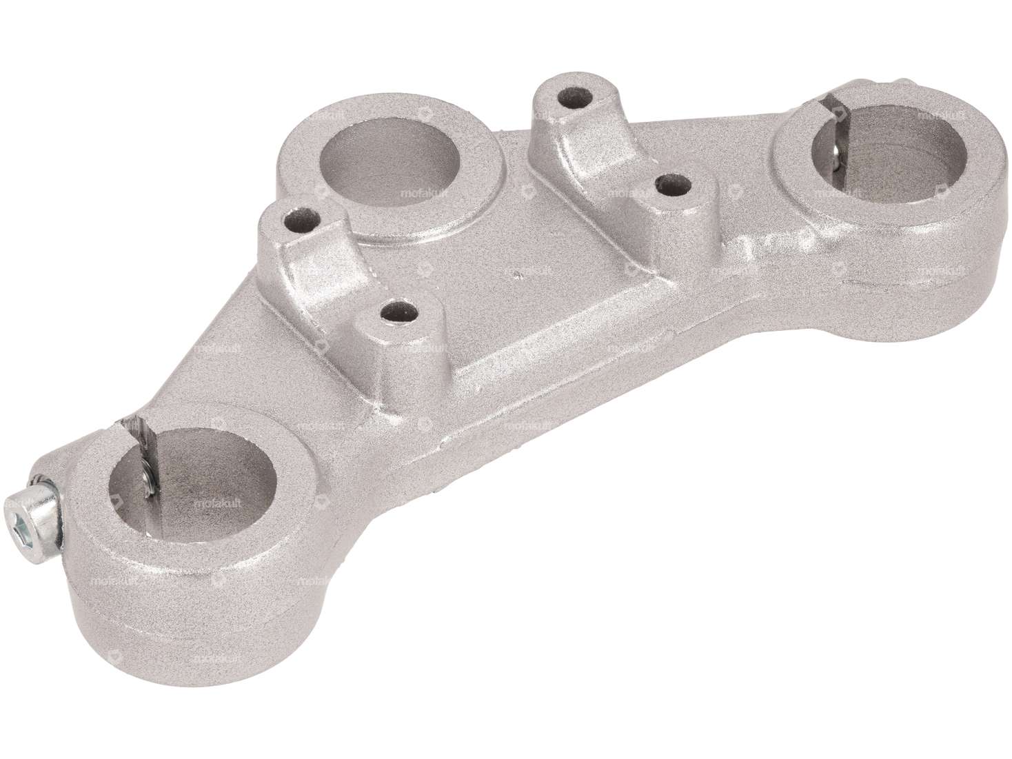 EBR obere Gabelbrücke Alu (Ø 28 mm Holmen) silber Carousel Image 1