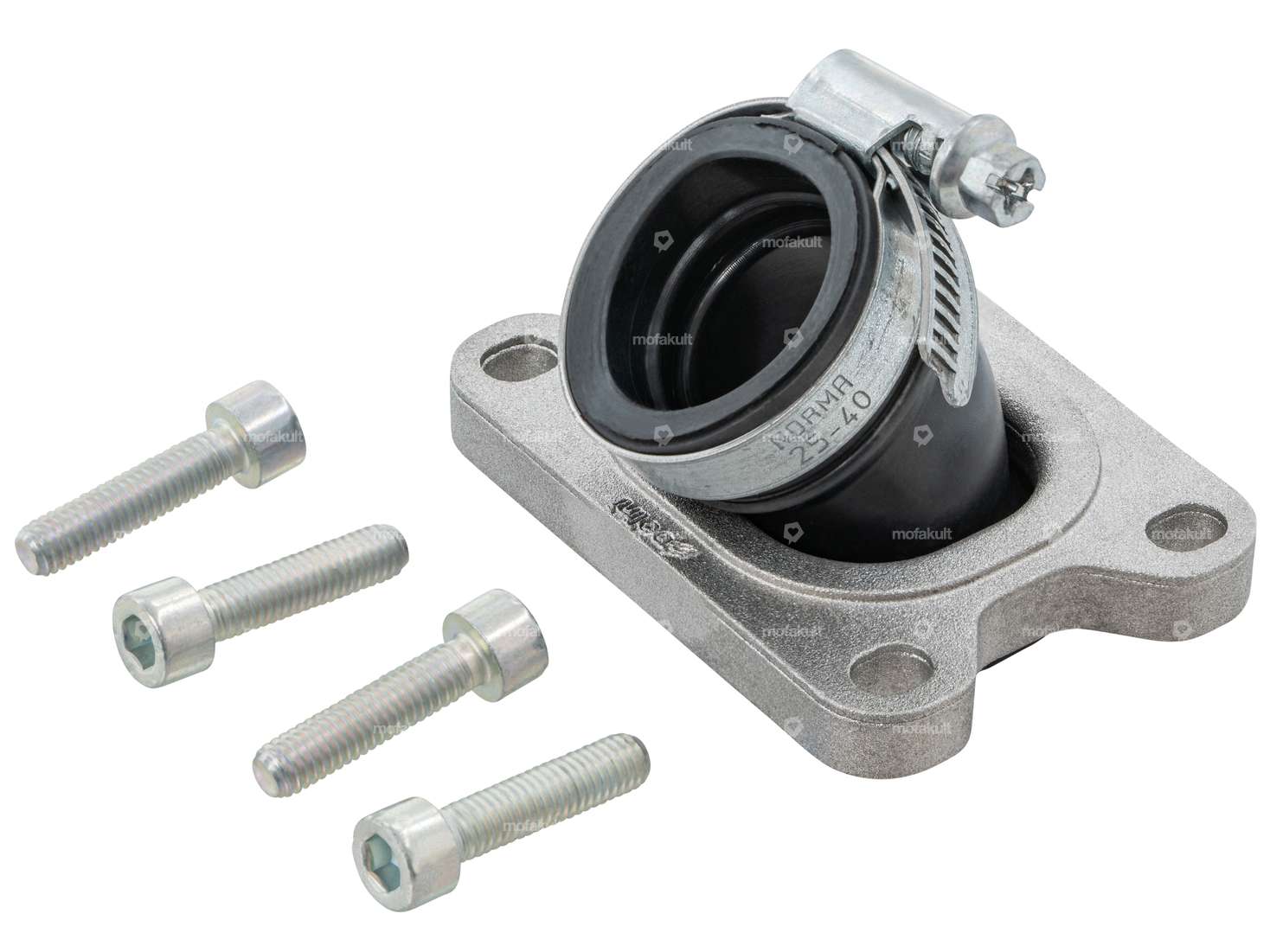 Polini Ø 28.5 mm tubulure d'aspiration 360° Gilardoni italkit | Puch Carousel Image 1