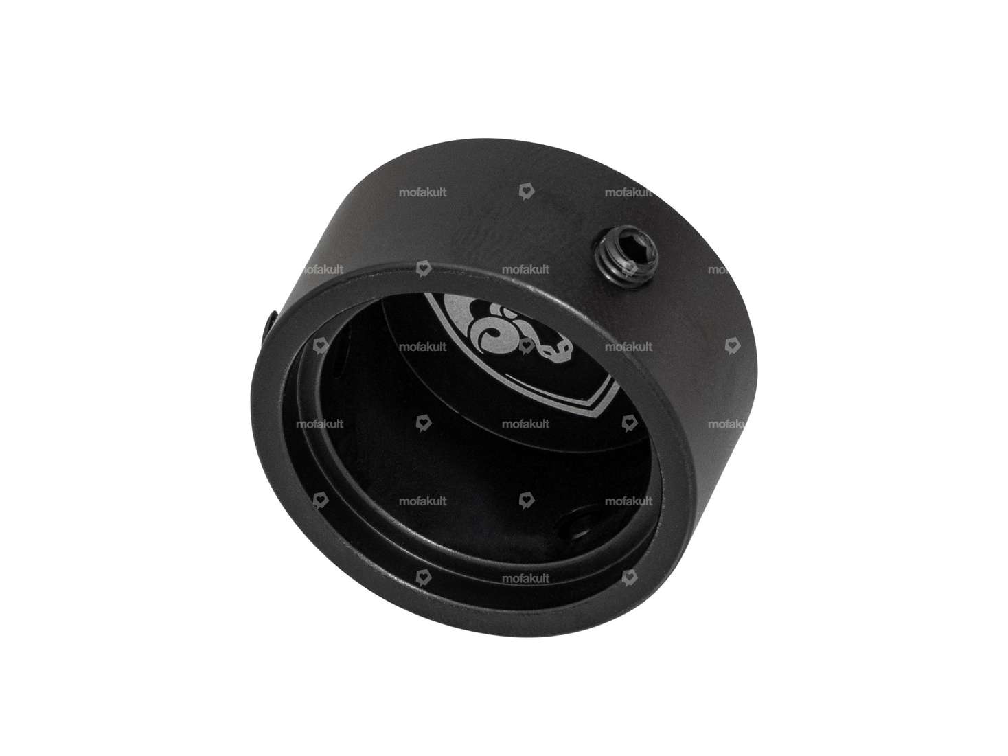 66HEROES Coperchio esagonale M12 alluminio anodizzato nero Carousel Image 2