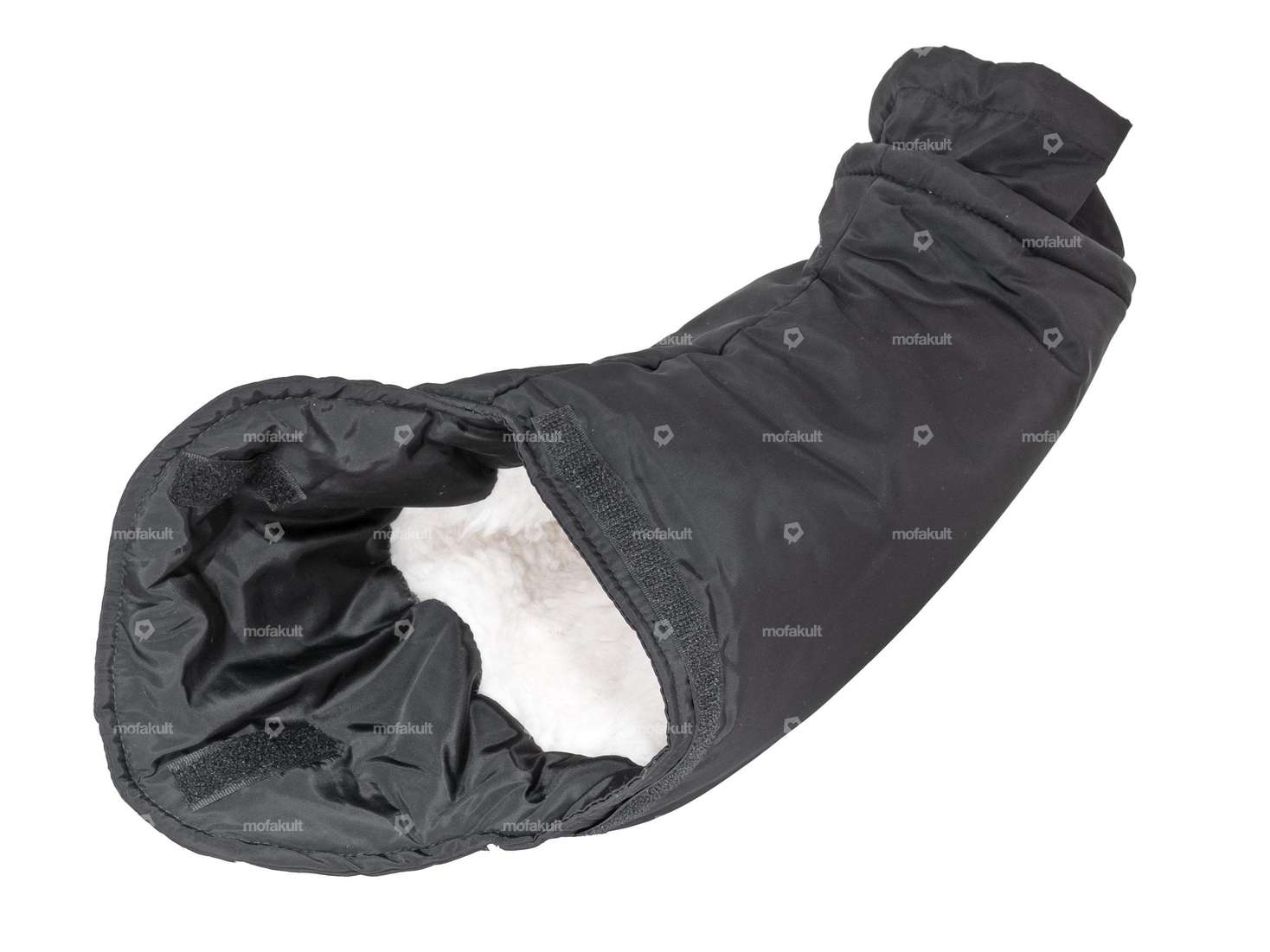 wobs Handschutz gefüttert lang schwarz Carousel Image 2