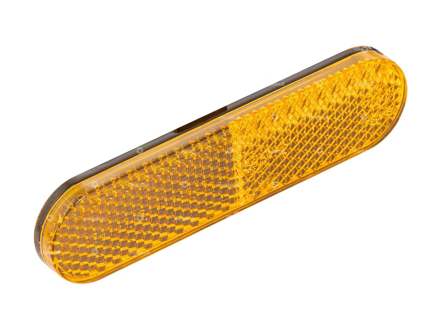 Reflektor selbstklebend rund orange Carousel Image 1