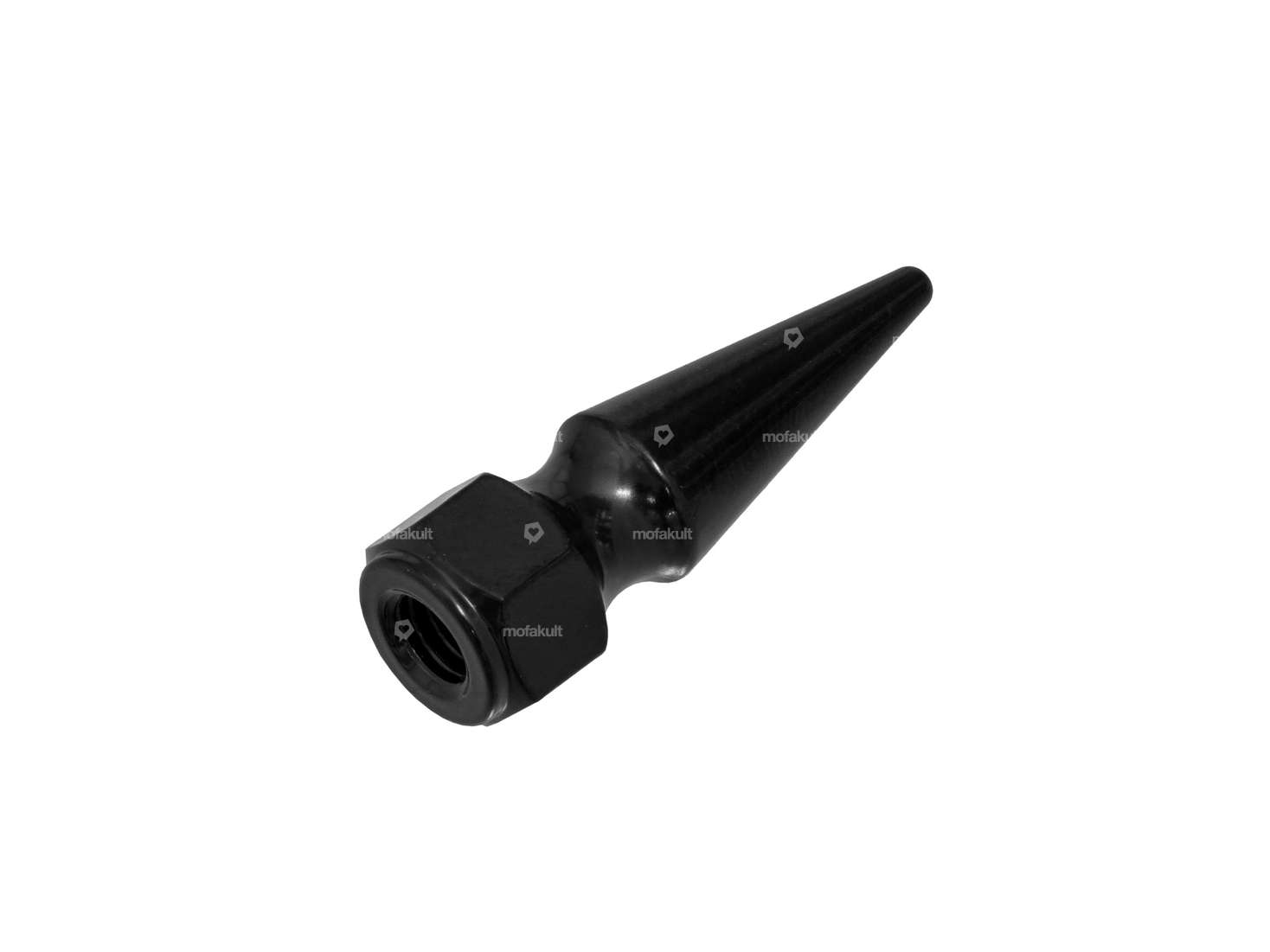 66HEROES dado a punta "Spike" M5 Inox nero Carousel Image 2