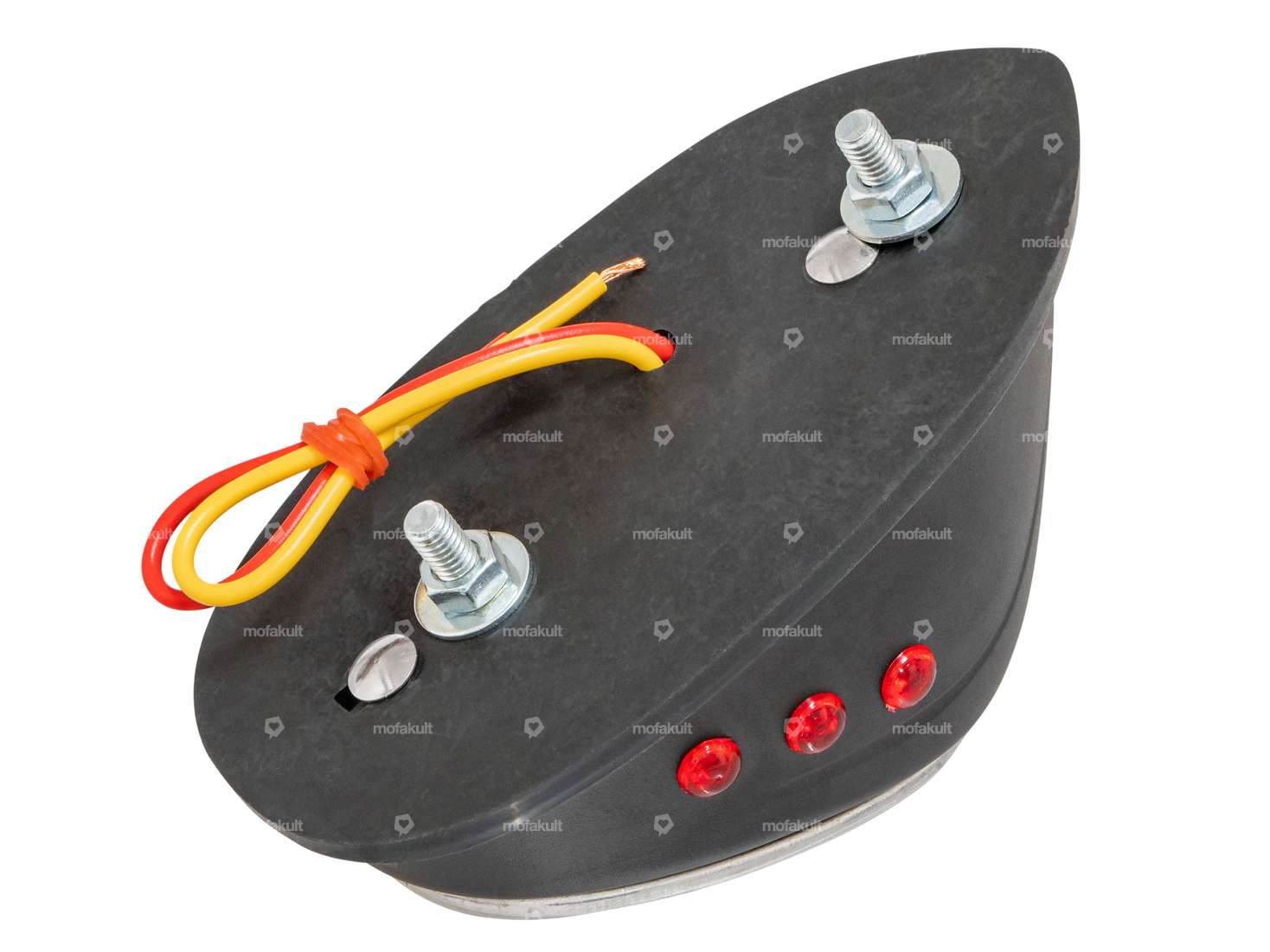 GPO Rücklicht mit Unterlage schwarz Carousel Image 2