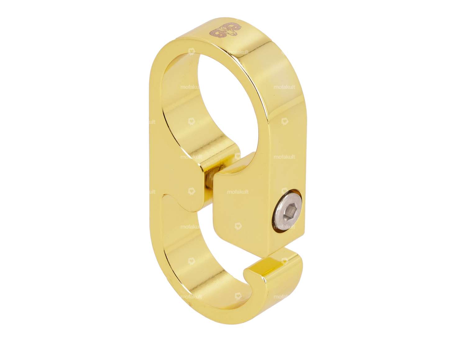 66HEROES Porta tappi in alluminio oro Carousel Image 1