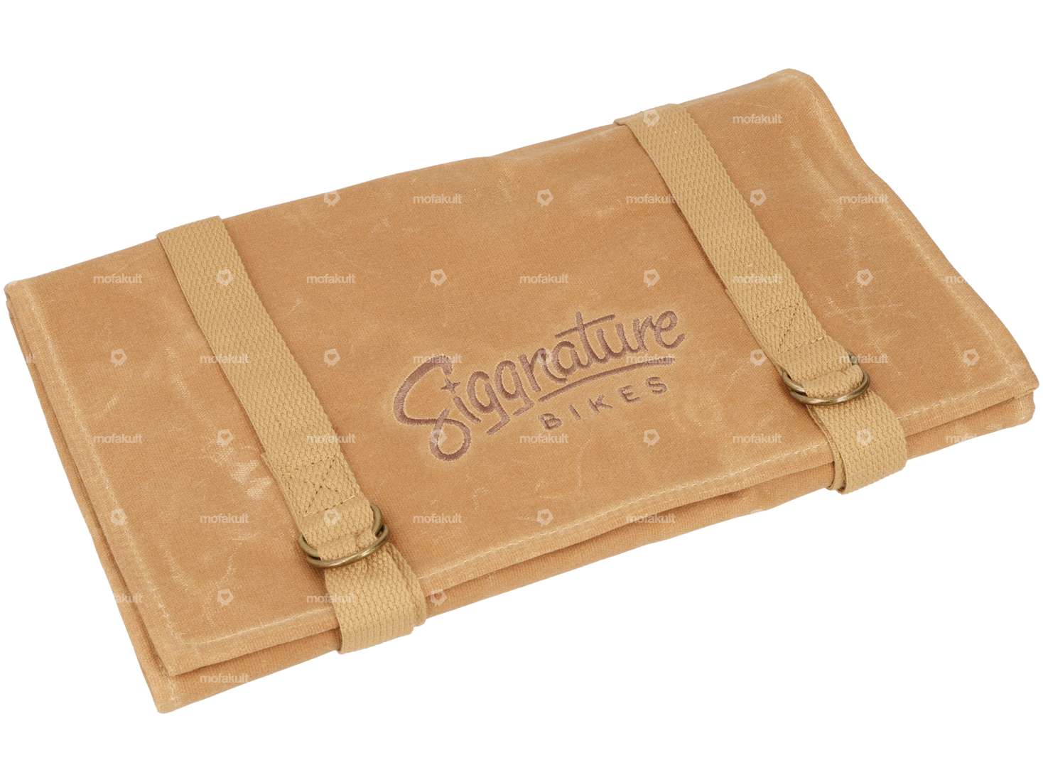 Borsa porta attrezzi Siggnature in tela beige Carousel Image 1