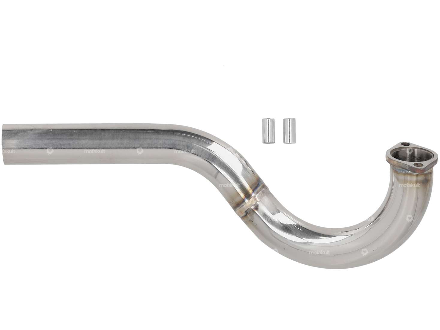 Collettore di scarico BAD ASS 32 mm cromato | Puch E50, Z50 Carousel Image 1