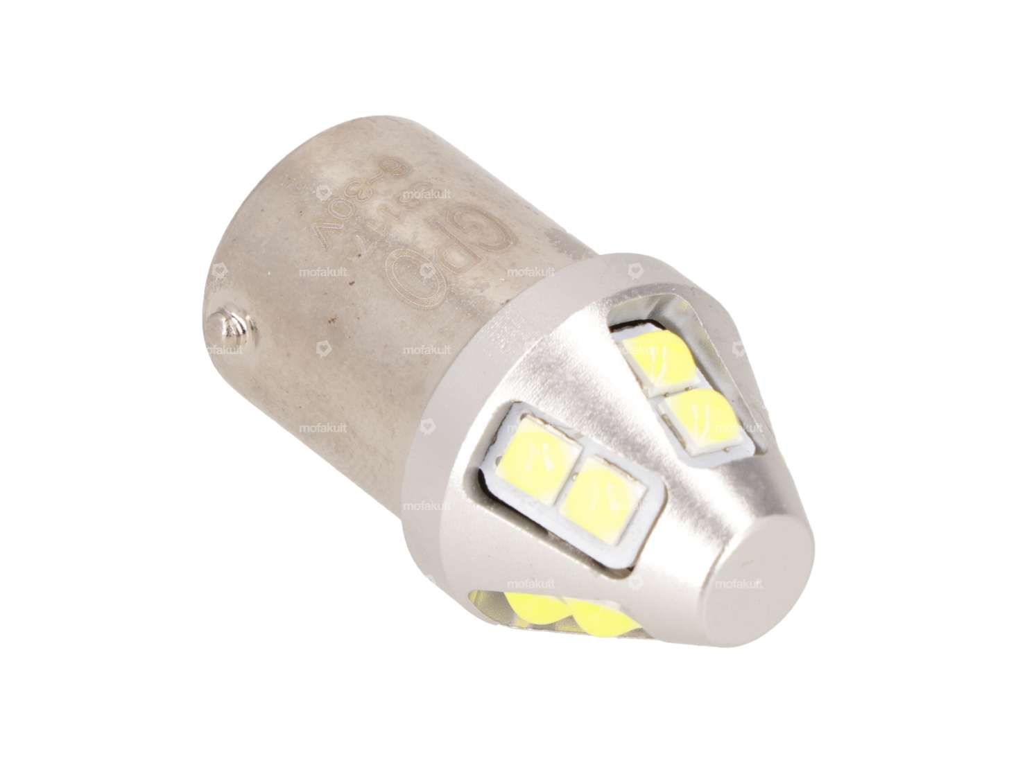 GPO LED Birne 6 - 30V (BA15s) weiss 1-phasig Carousel Image 2